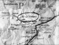 Map - The 39 Steps (1935) Meall nan Tarmachan